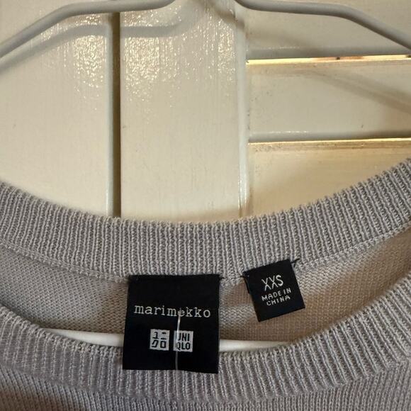 Marimekko x Uniqlo Black and White Color Block Sweater Dress - Picture 4 of 7